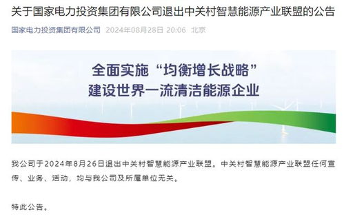 国家电投宣布退出北京企业网站背后的战略转型